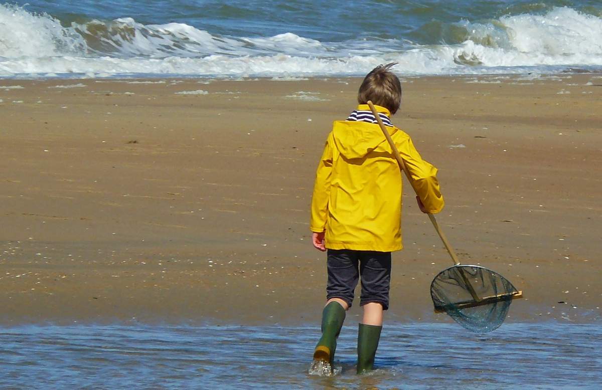 Cornwall mit Kindern Keschern Strand