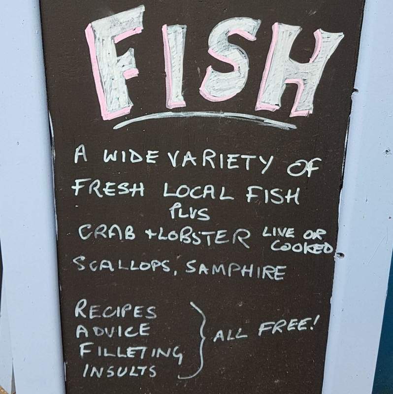 Fischladenschild Free Insults