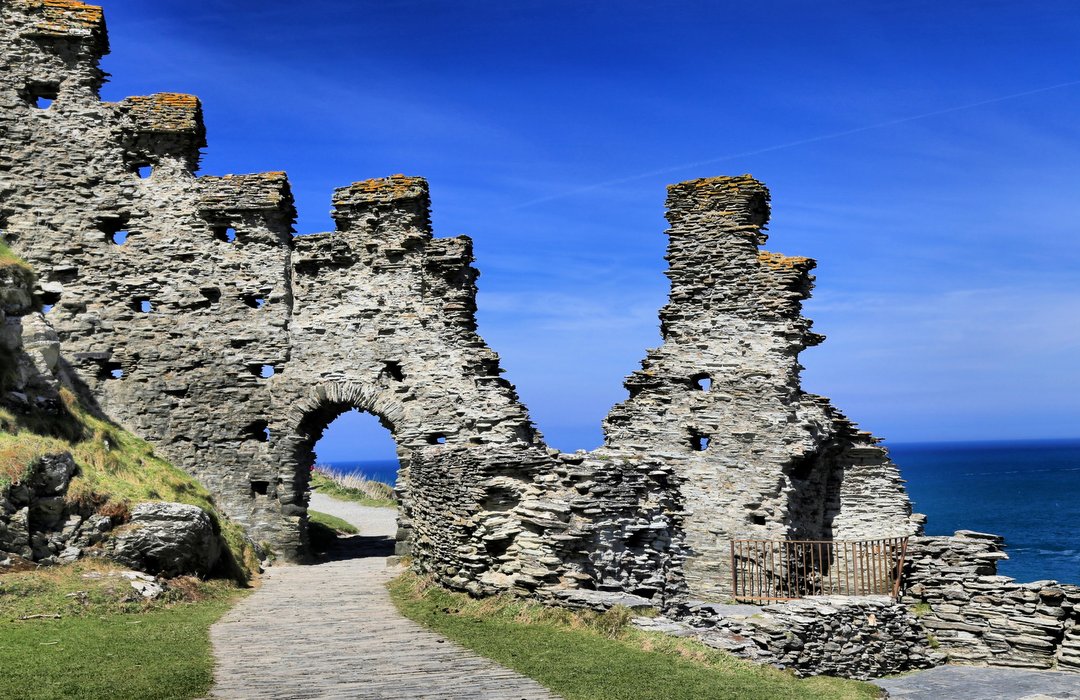 Tintagel Castle Cornwall Suedengland
