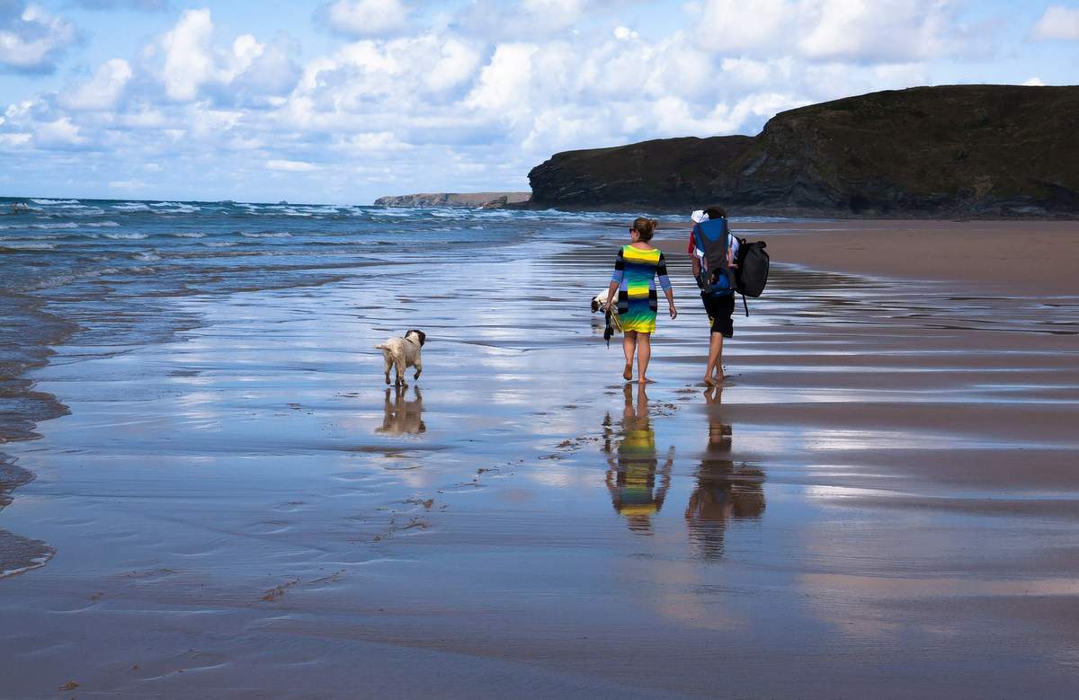 Cornwall Wandern mit Kindern