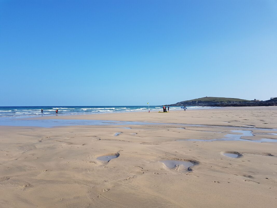 Fistral Beach Newquay Cornwall Suedengland